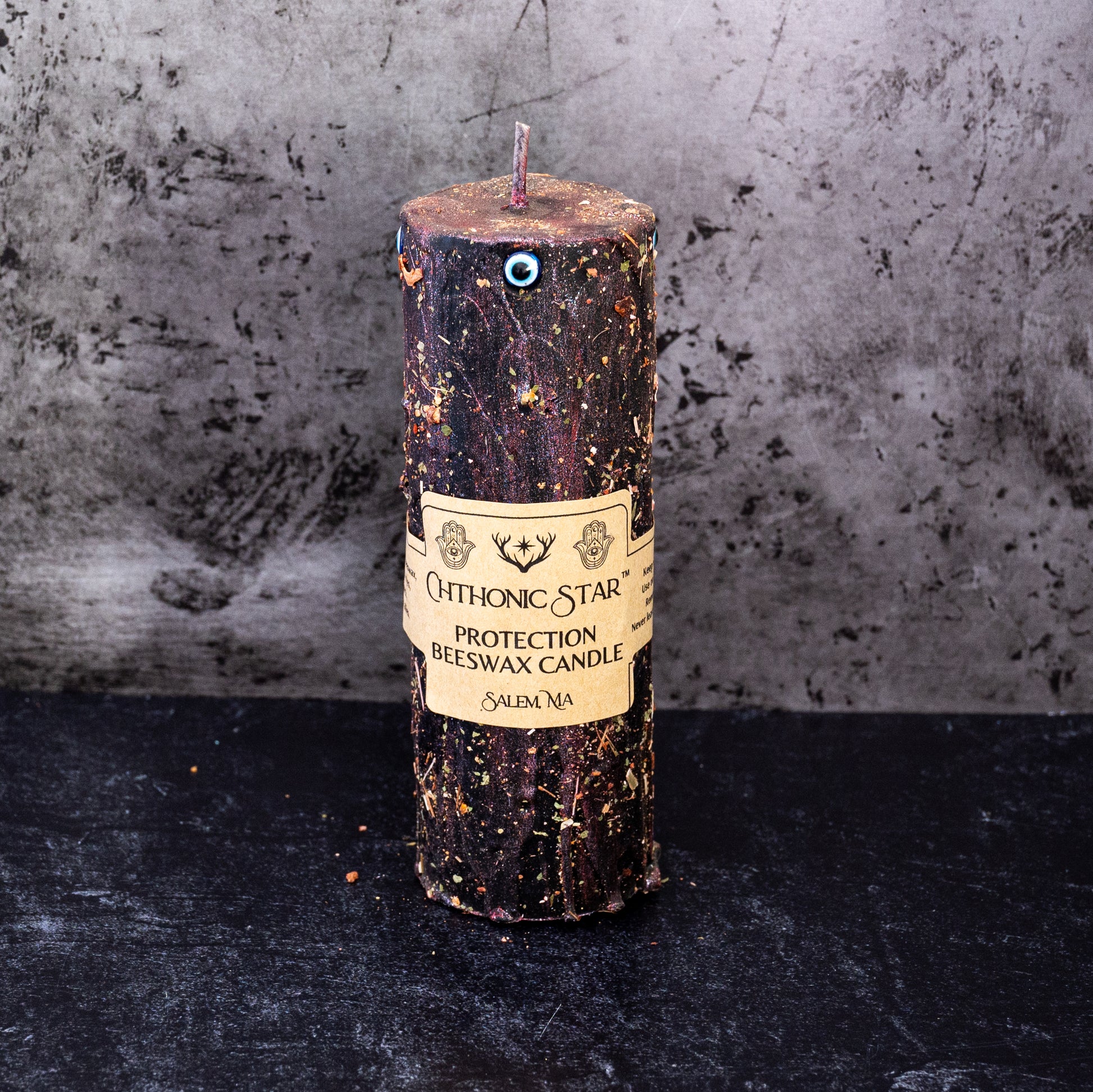 Protection Beeswax Candle image 0