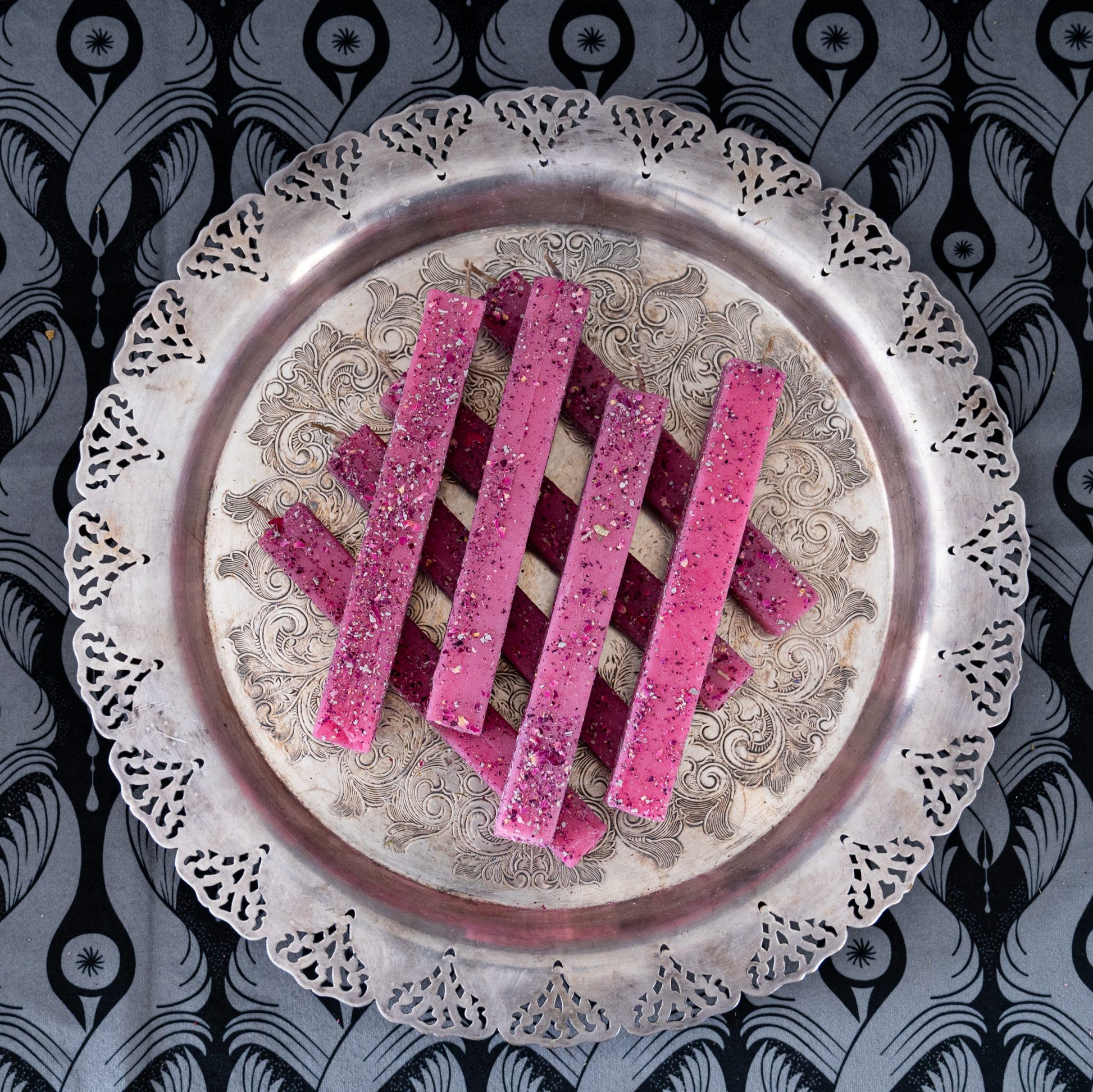 Dressed Beeswax Spell Candles - Attract & Enchant image