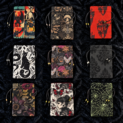 Mourning Muse Drawstring Bag