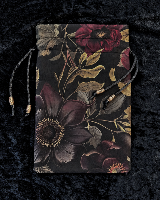 Dark Romance Drawstring Bag