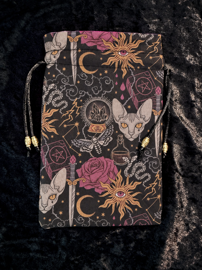 Nocturnal Affairs Drawstring Bag