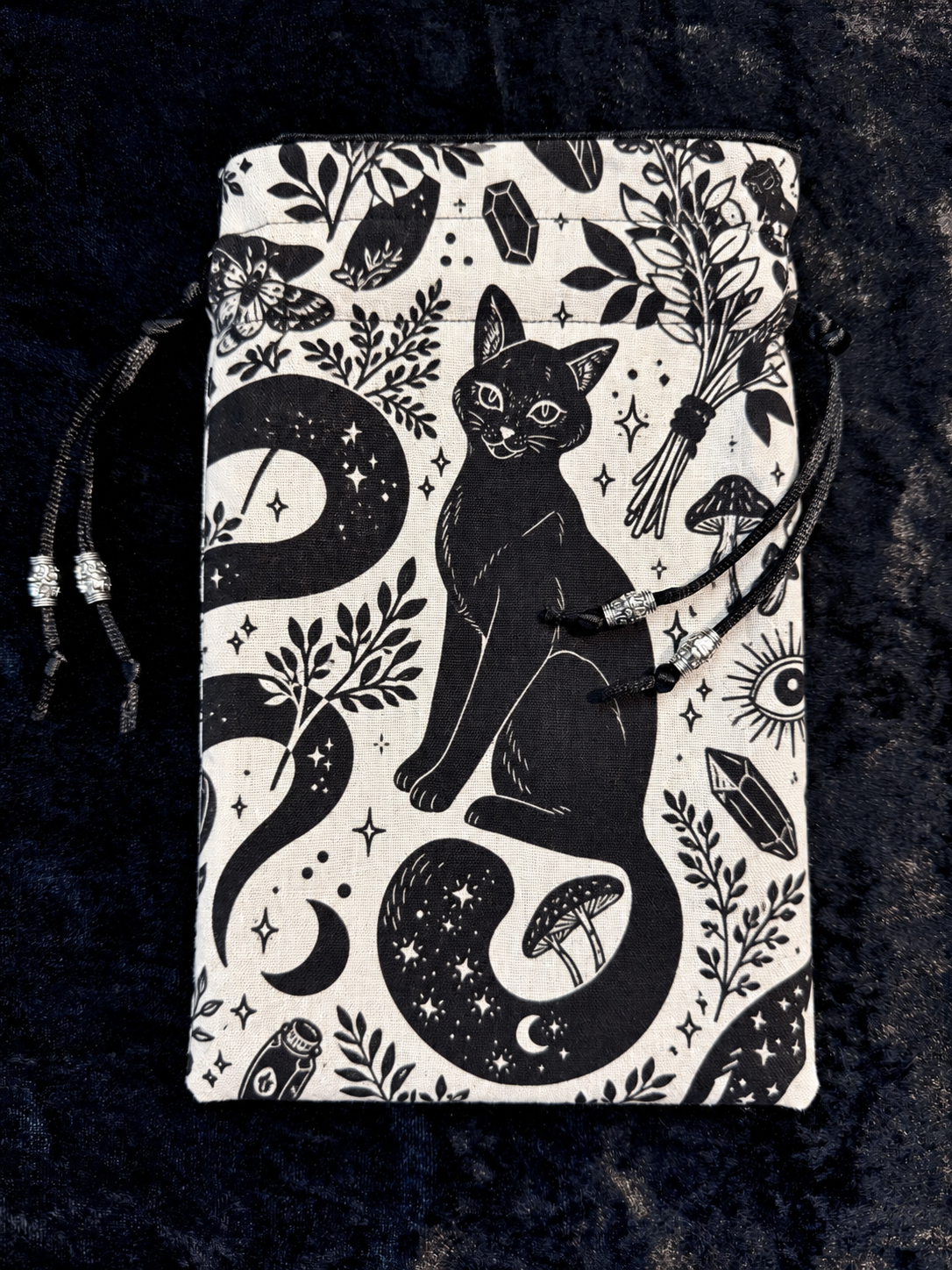 Oddities & Omens Drawstring Bag