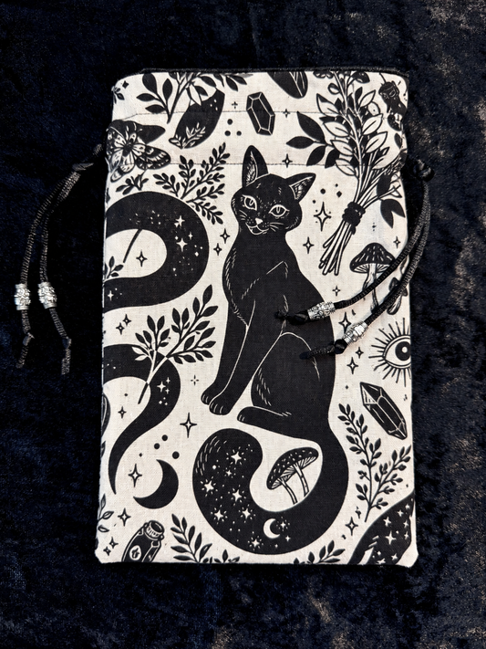 Oddities & Omens Drawstring Bag