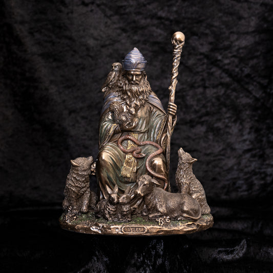 Veles Slavic God of the Underworld Statue