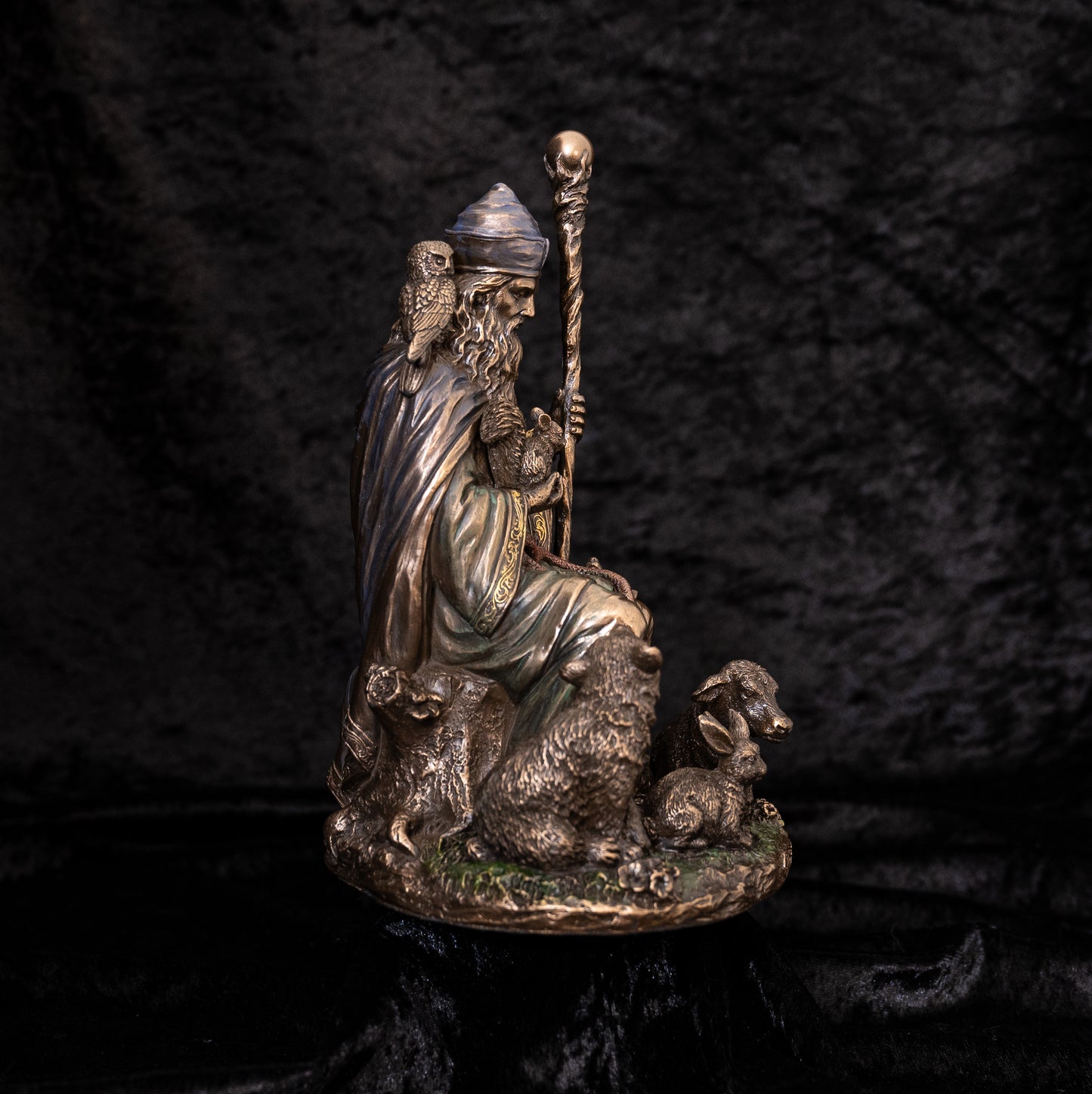 Veles Slavic God of the Underworld Statue